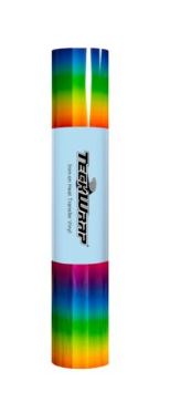Collection image for: Rainbow Stripes HTV - Teckwrap
