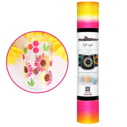 Collection image for: Rainbow Stripes Adhesive Vinyl - Teckwrap