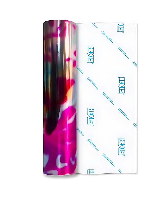 Tie Dye Permanent Vinyl - Hexis
