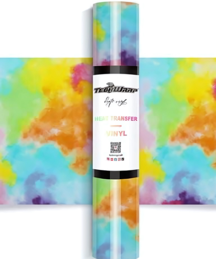 Berry Colourful Splash HTV 1.5m x 25cm - Teckwrap
