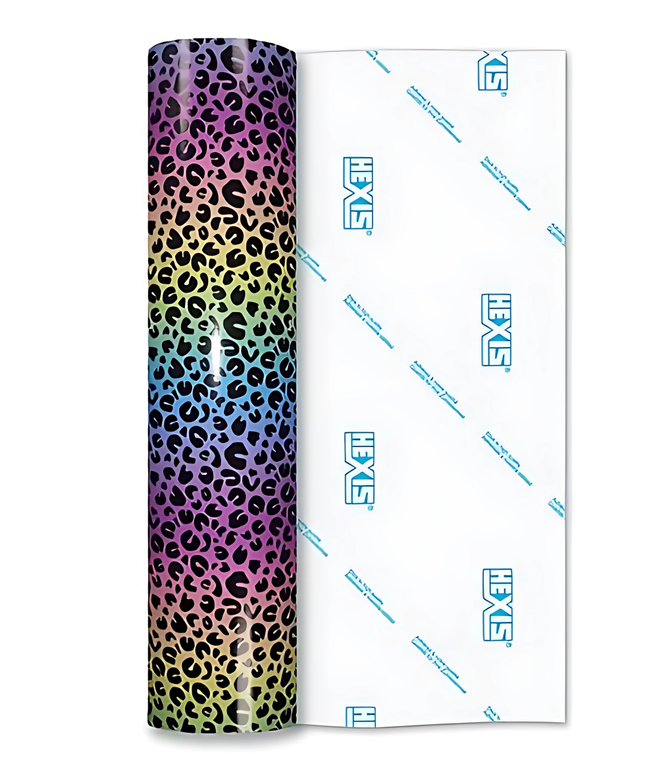 Candy Leopard Permanent Vinyl - Hexis