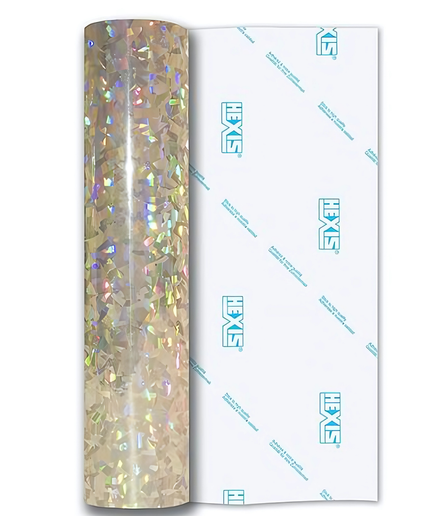 Silver Fantasy Permanent Vinyl - Hexis