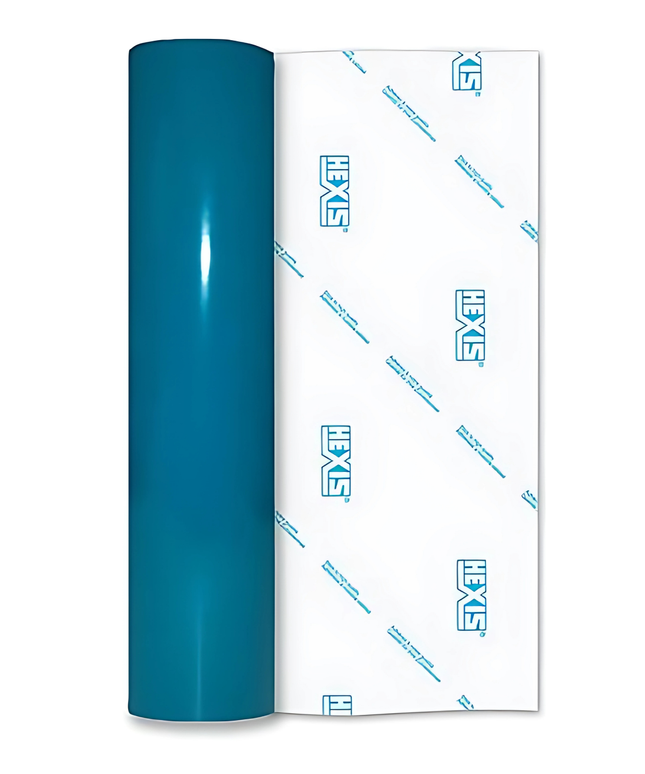 Teal Economy Gloss Permanent Vinyl - Hexis