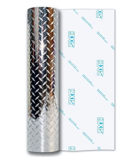 Silver Kickplate Permanent Vinyl - Hexis