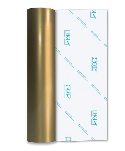 Gold Premium Permanent Vinyl - Hexis
