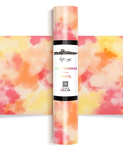 Soda Colourful Splash HTV 1.5m x 25cm - Teckwrap