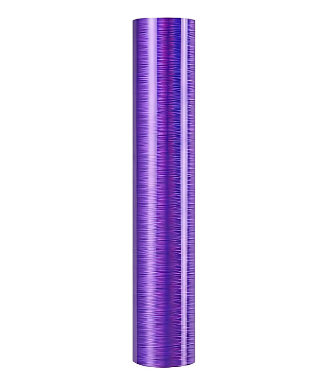 Purple Holographic Starlight Adhesive Vinyl 1.5m x 30cm - Teckwrap