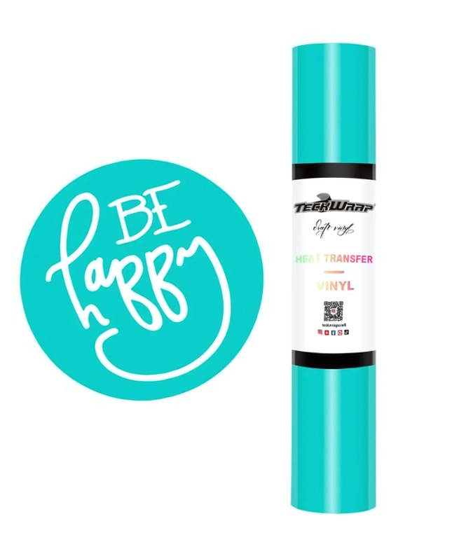 Tiffany Coloured Heat Transfer Vinyl (HTV) 1.5m x 30cm - Teckwrap