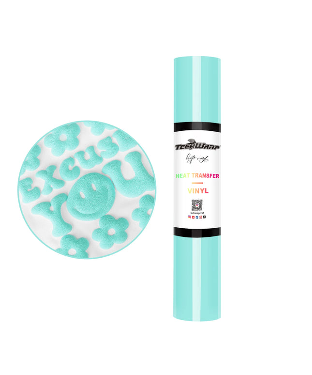 Turquoise Puff HTV - Teckwrap