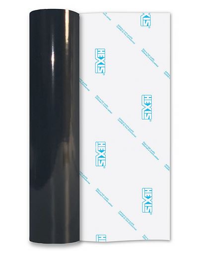Black Permanent Standard Gloss  - Hexis